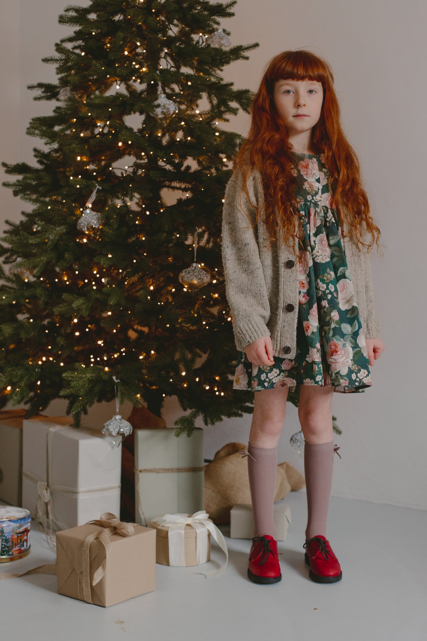 Laura Mini Zielone Kwiaty