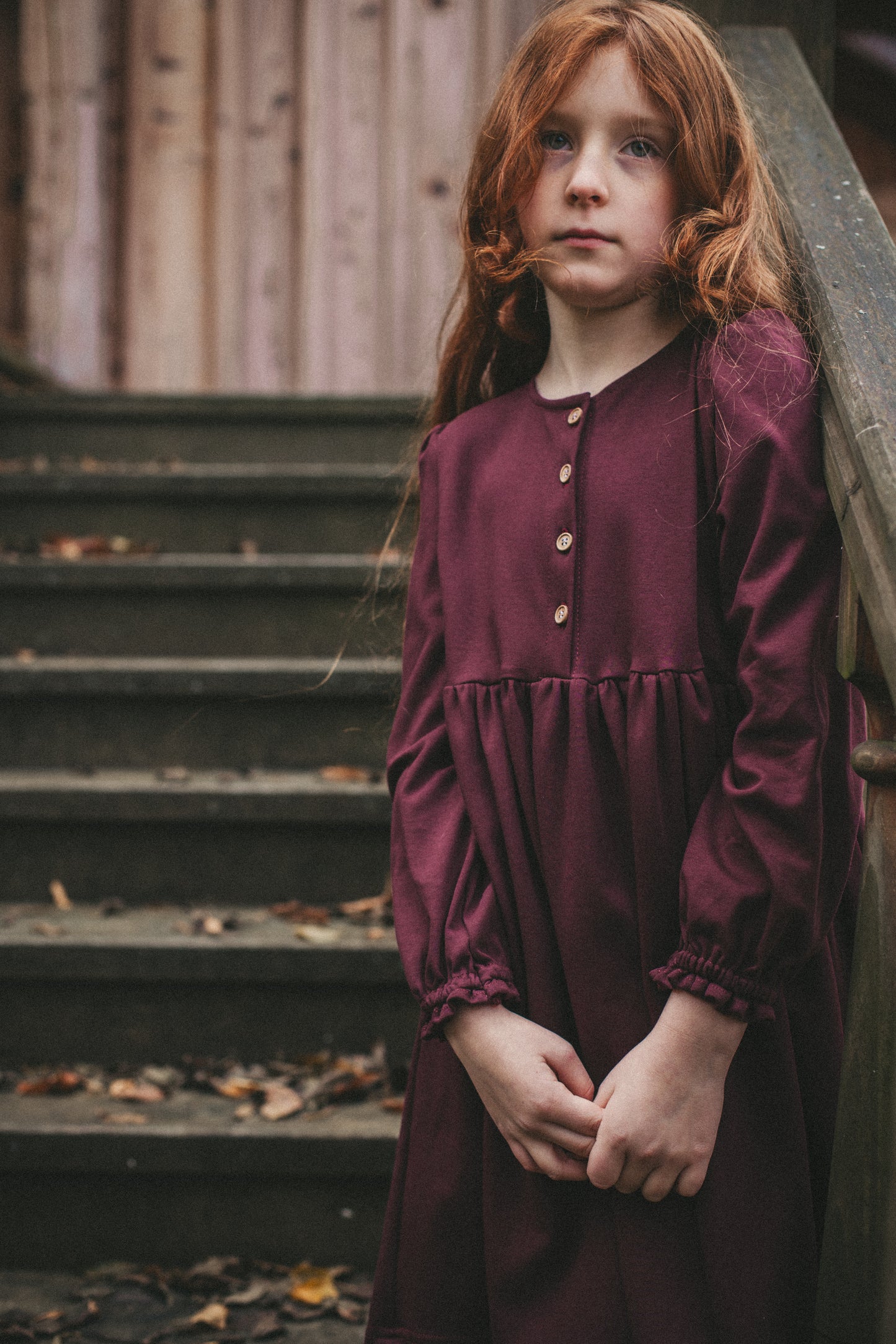 Laura mini dzianina ciemna wiśnia