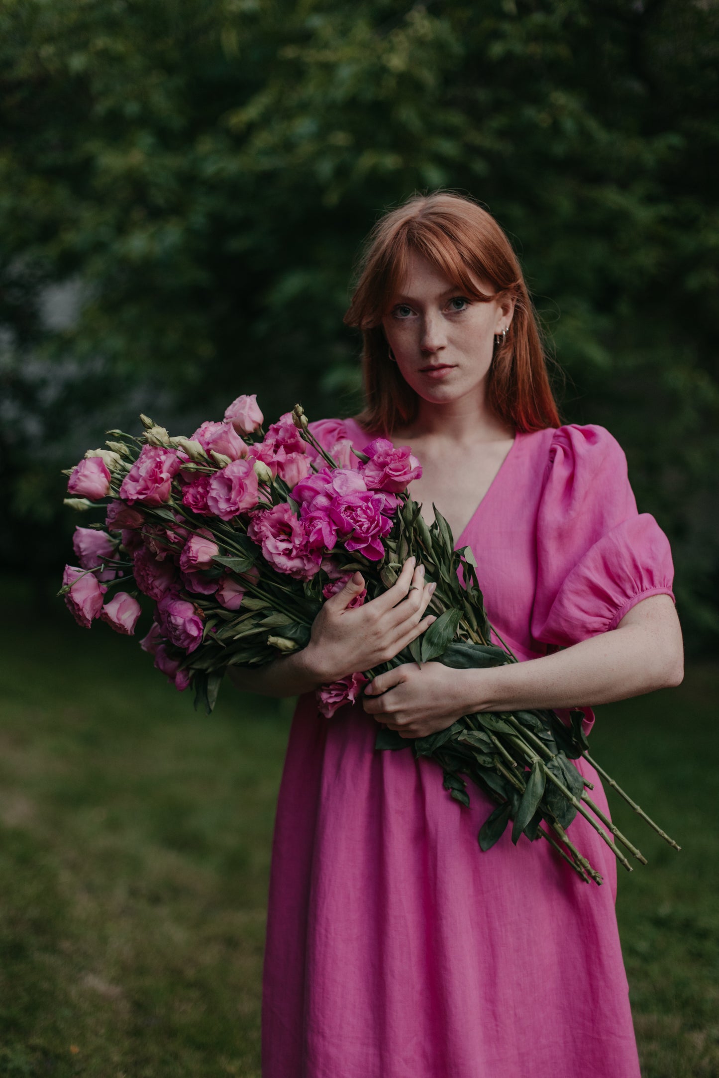 Celine len malinowy sorbet