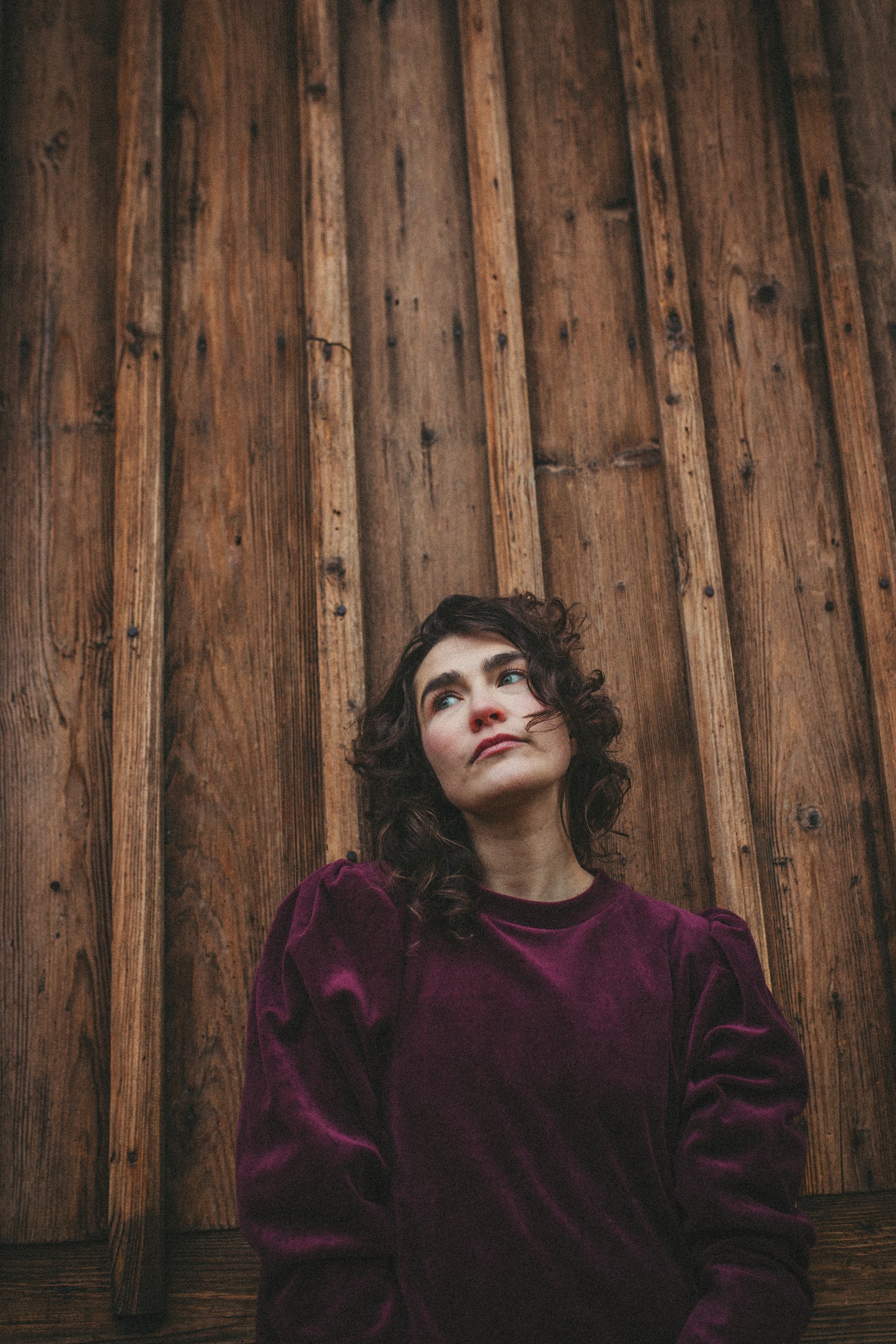 Sonia świąteczny bordowy