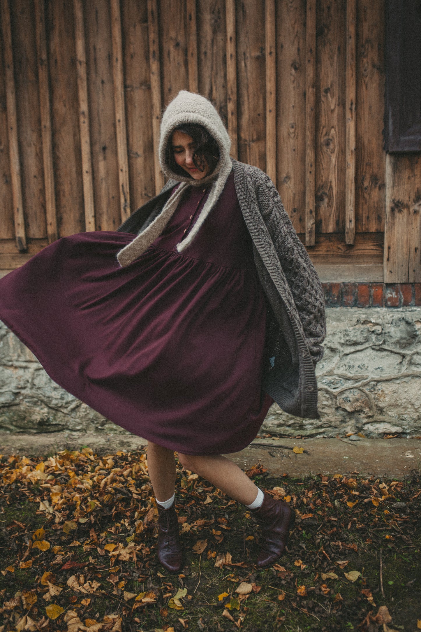 Laura zimowa dzianina