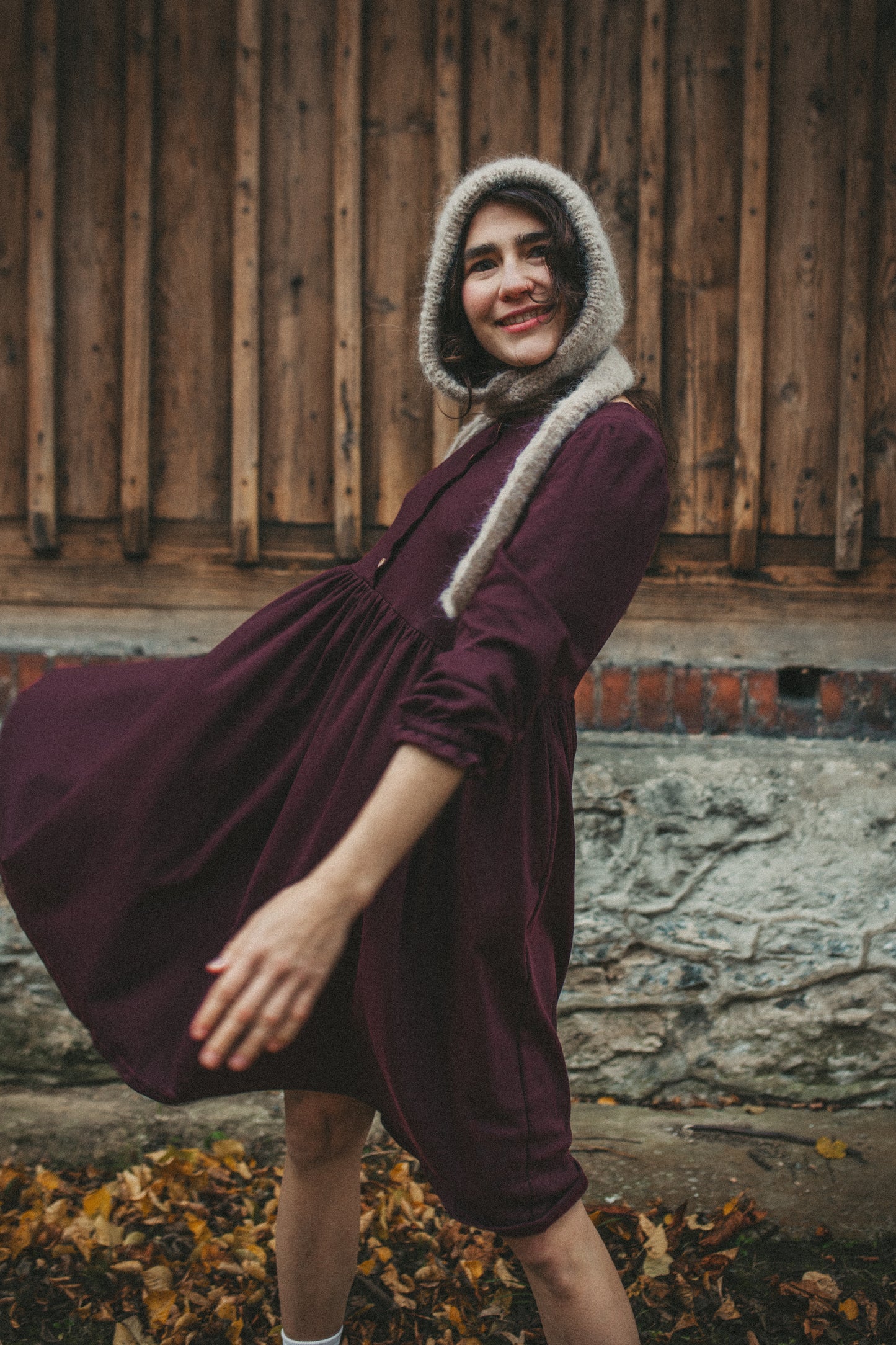 Laura zimowa dzianina