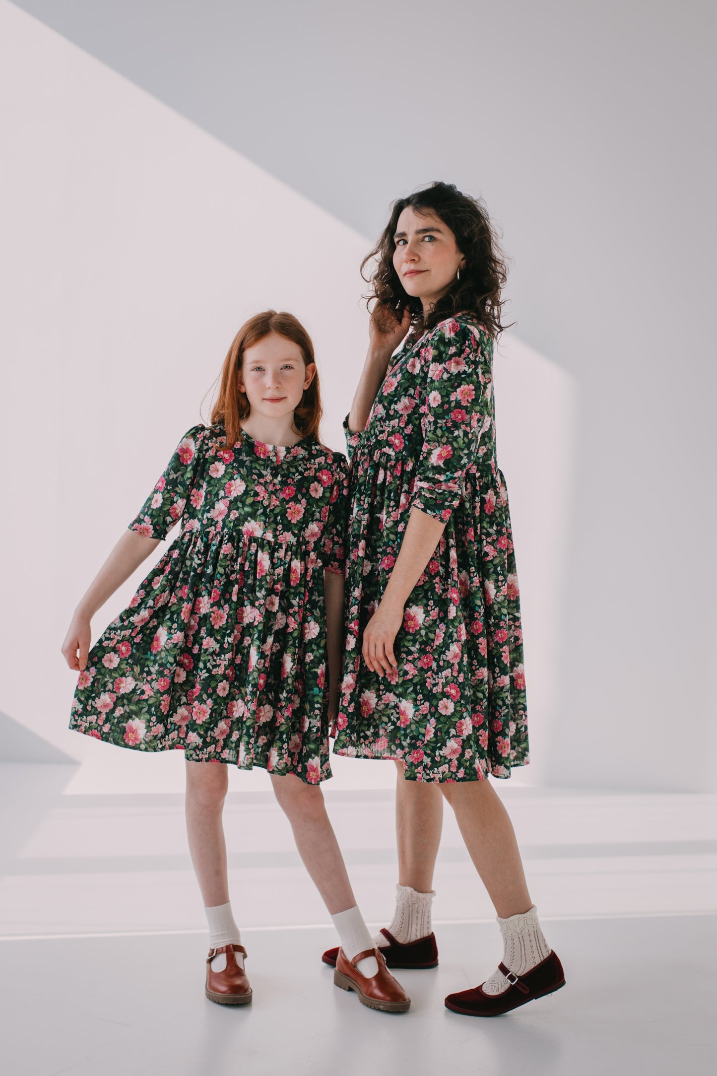 LAURA Mini Wiosenne Zielone Kwiaty