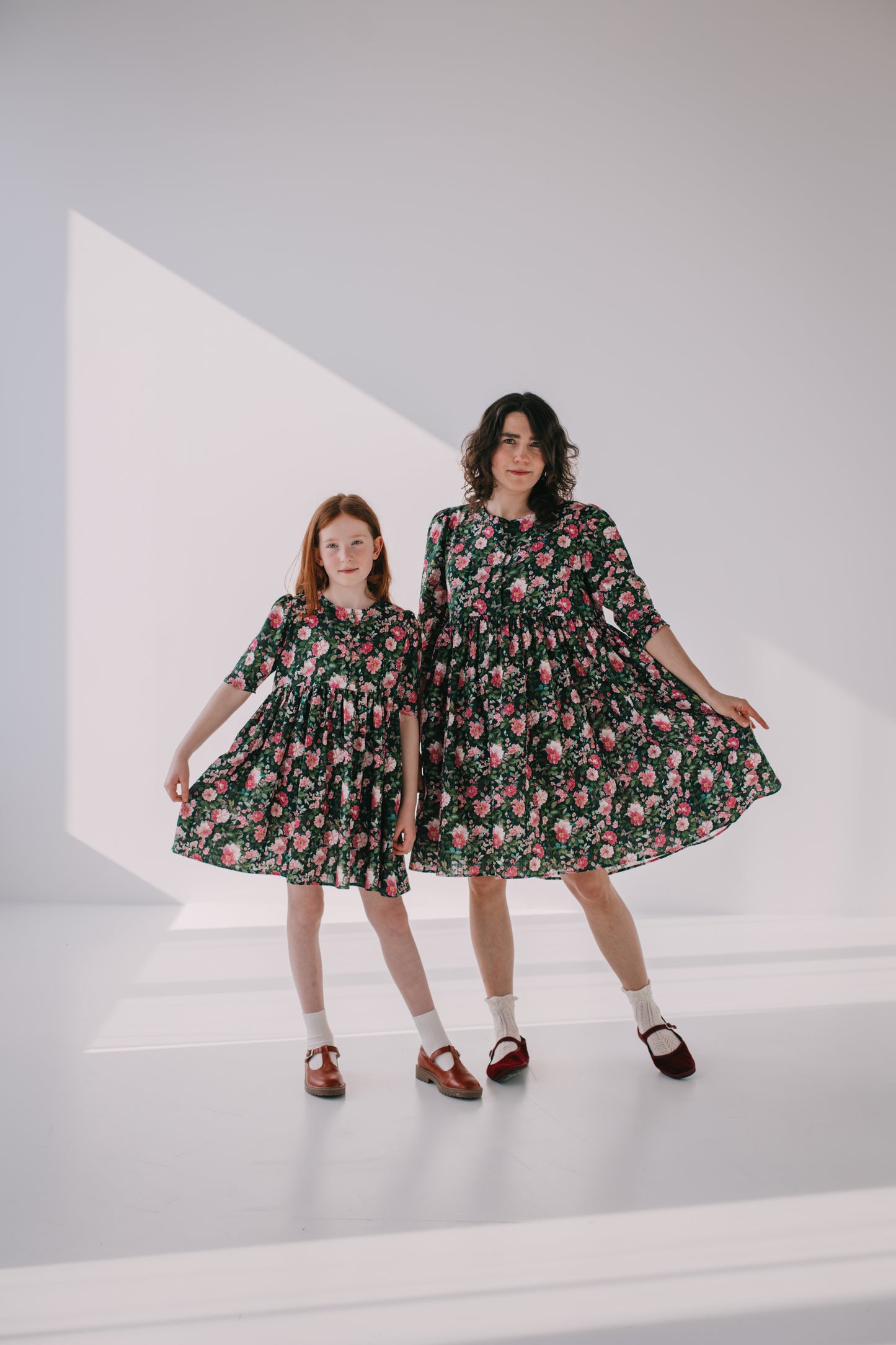 LAURA Mini Wiosenne Zielone Kwiaty
