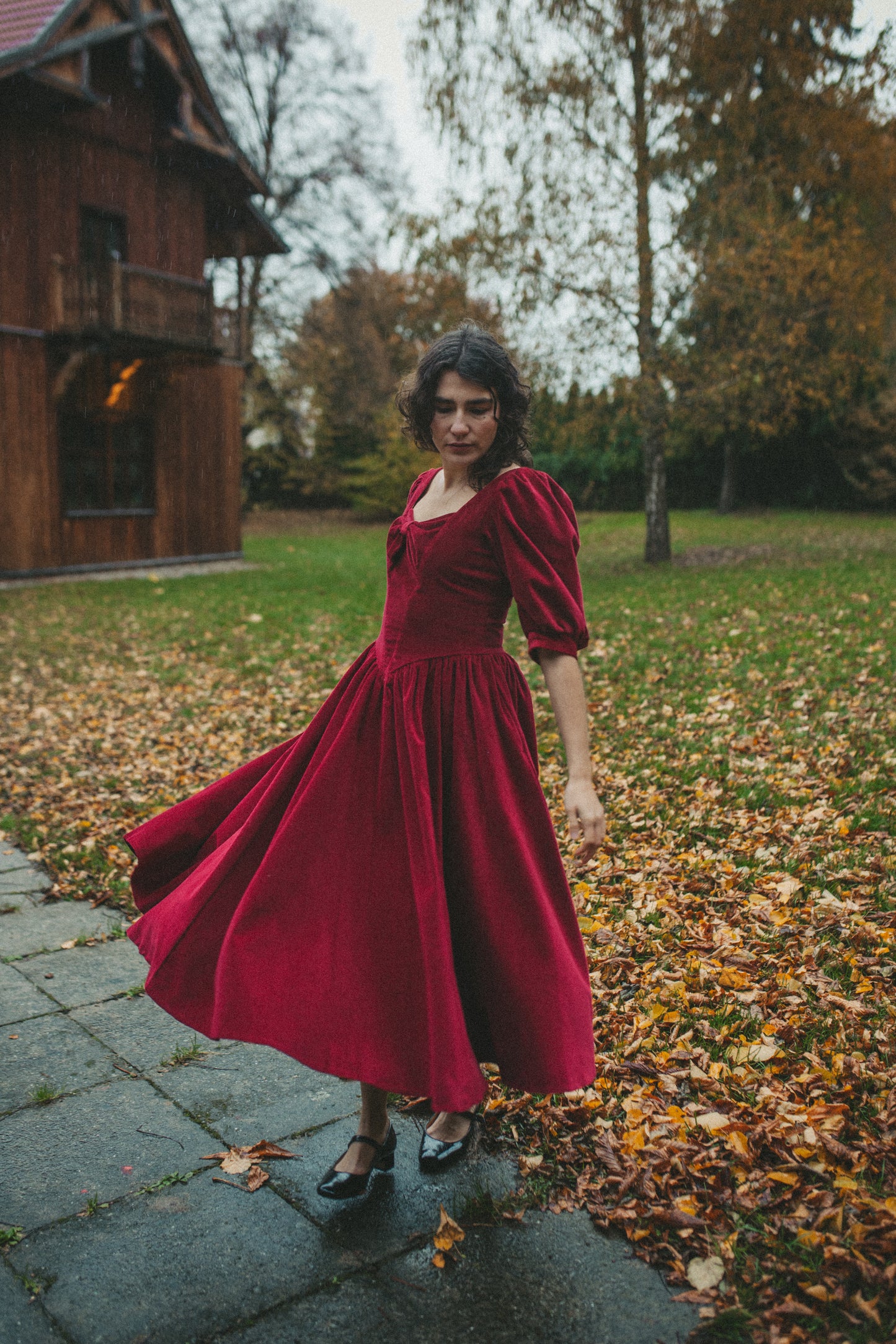 Flora bordowy aksamit (PRZEDSPRZEDAŻ)