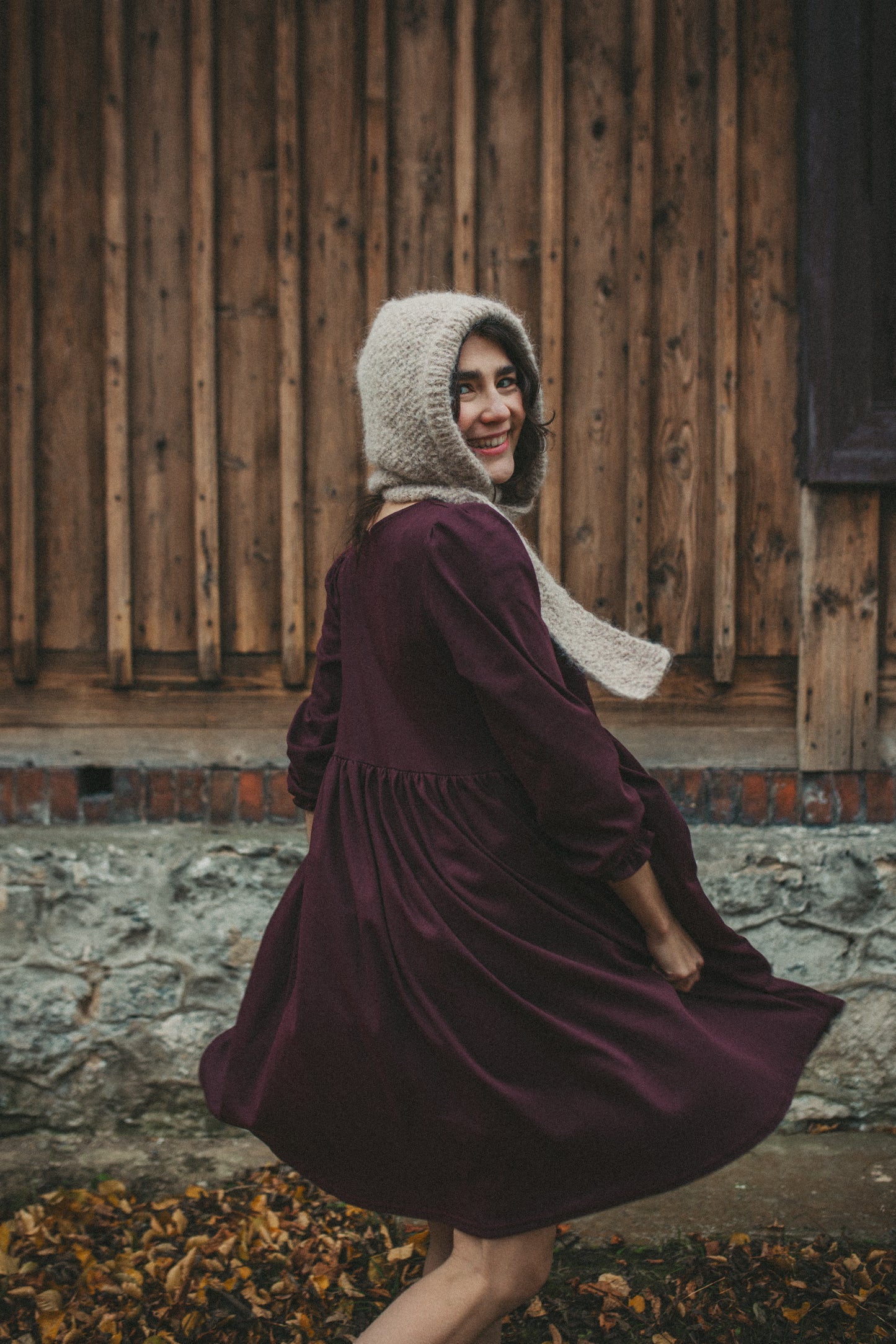 Laura zimowa dzianina