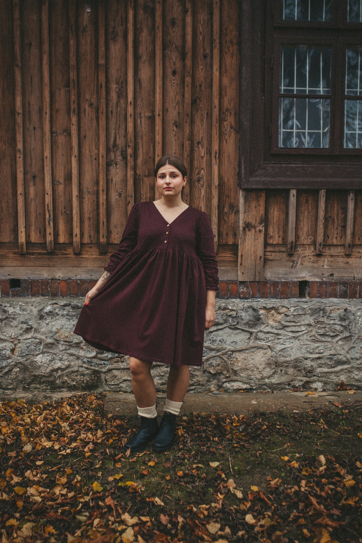 Laura zimowa dzianina