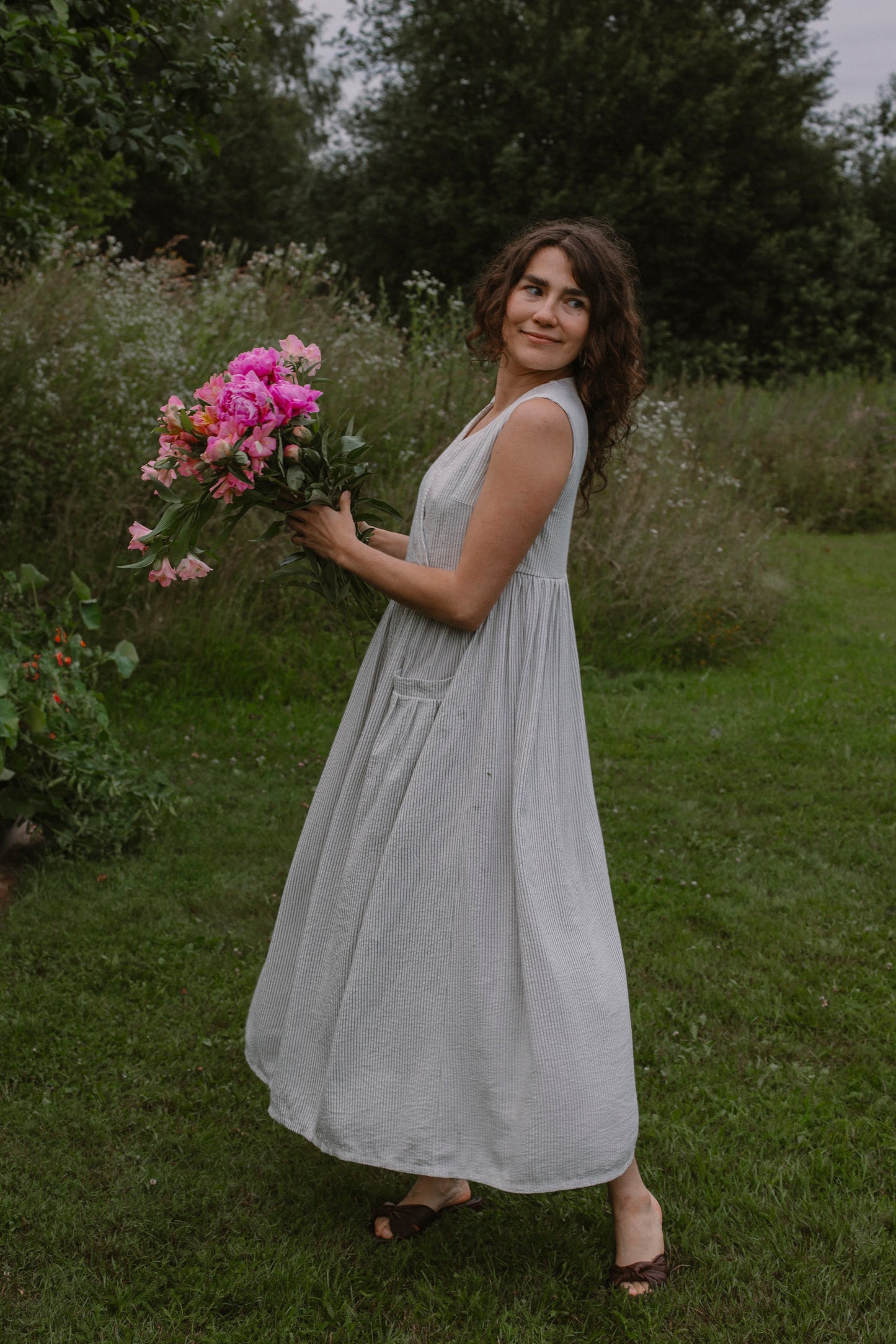 Melania szary błękit  (wysyłka za 2-3 tygodnie)