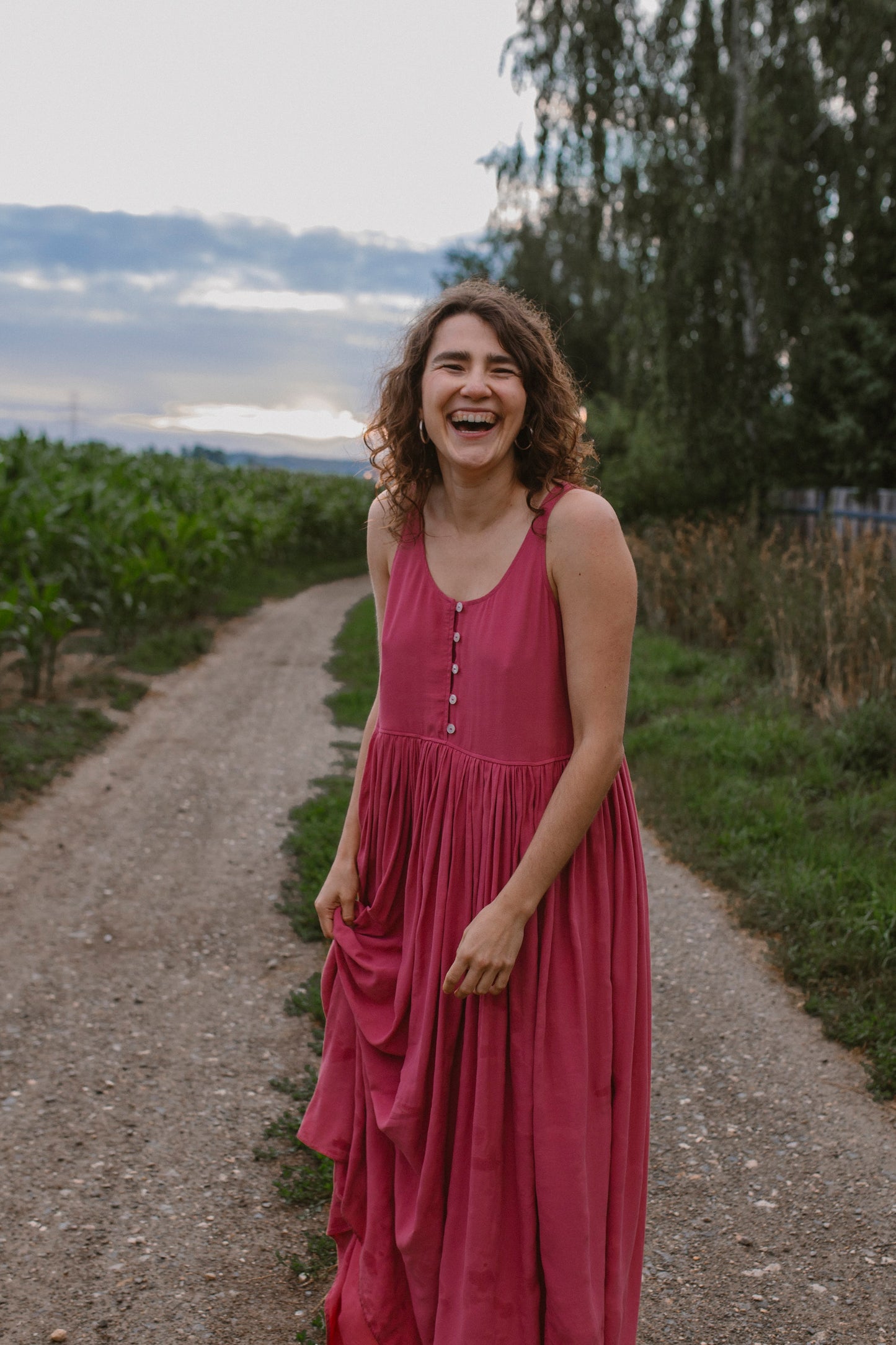 WENDY malinowy koral (wysyłka po 15.07)