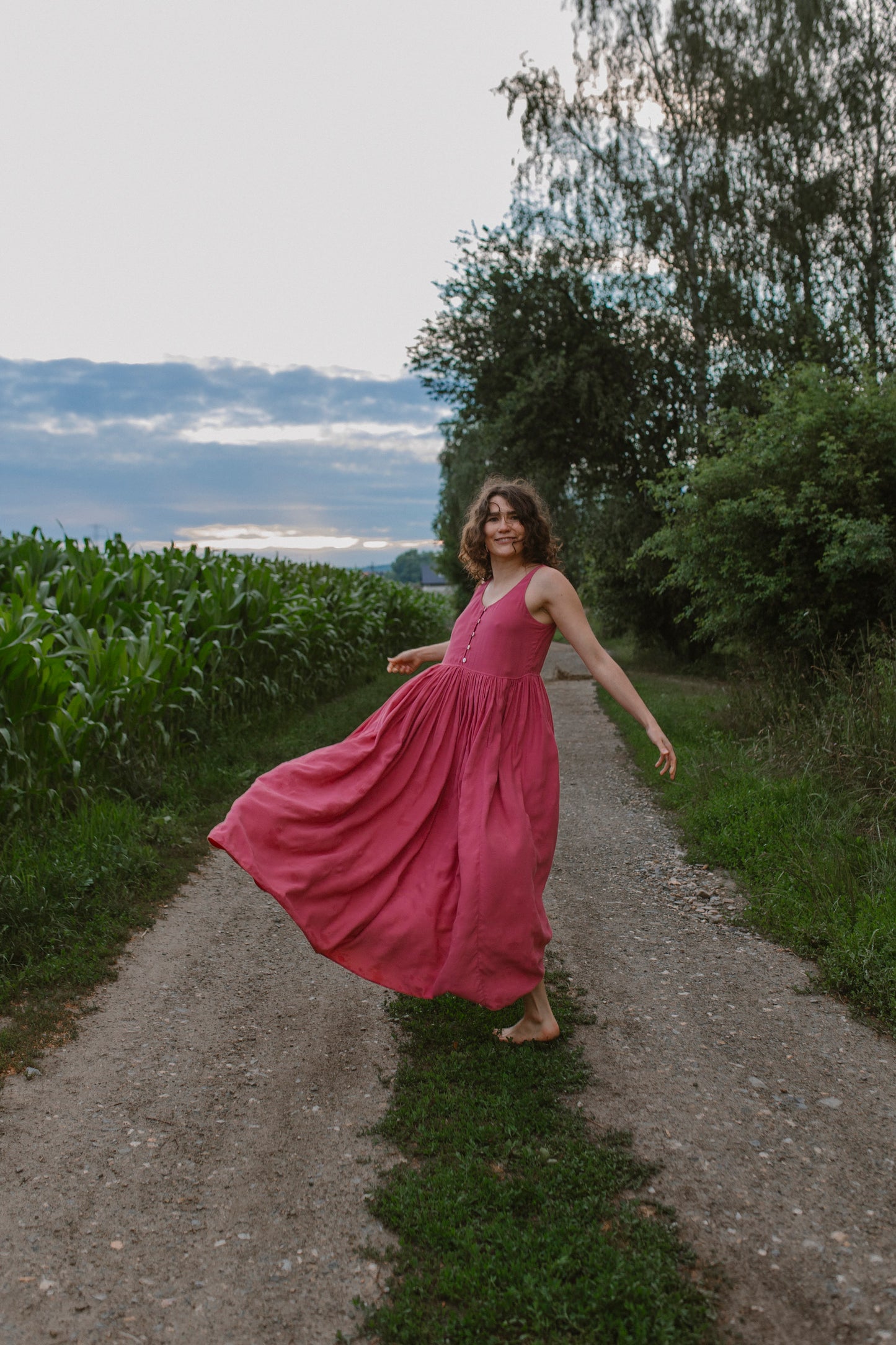 WENDY malinowy koral (wysyłka po 15.07)